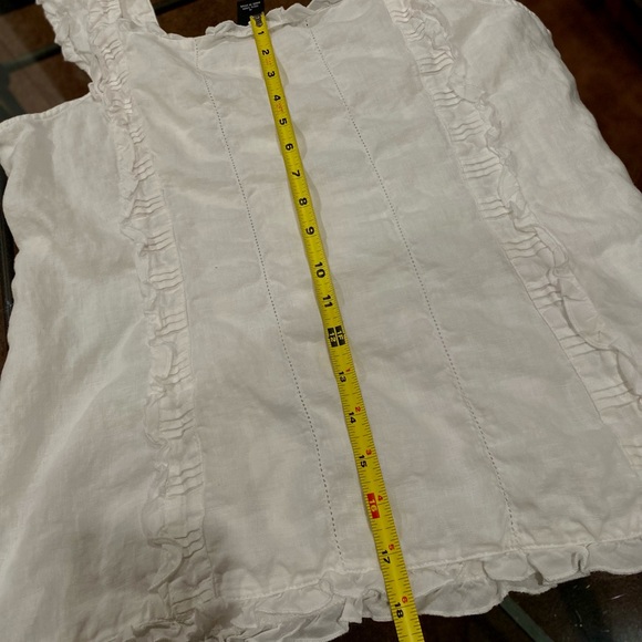 Madison Studio  Lace Accent Blouse 16 white - Picture 15 of 17